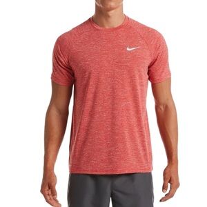 NWT  Nike Men’s Swim Shirt Small – Red!